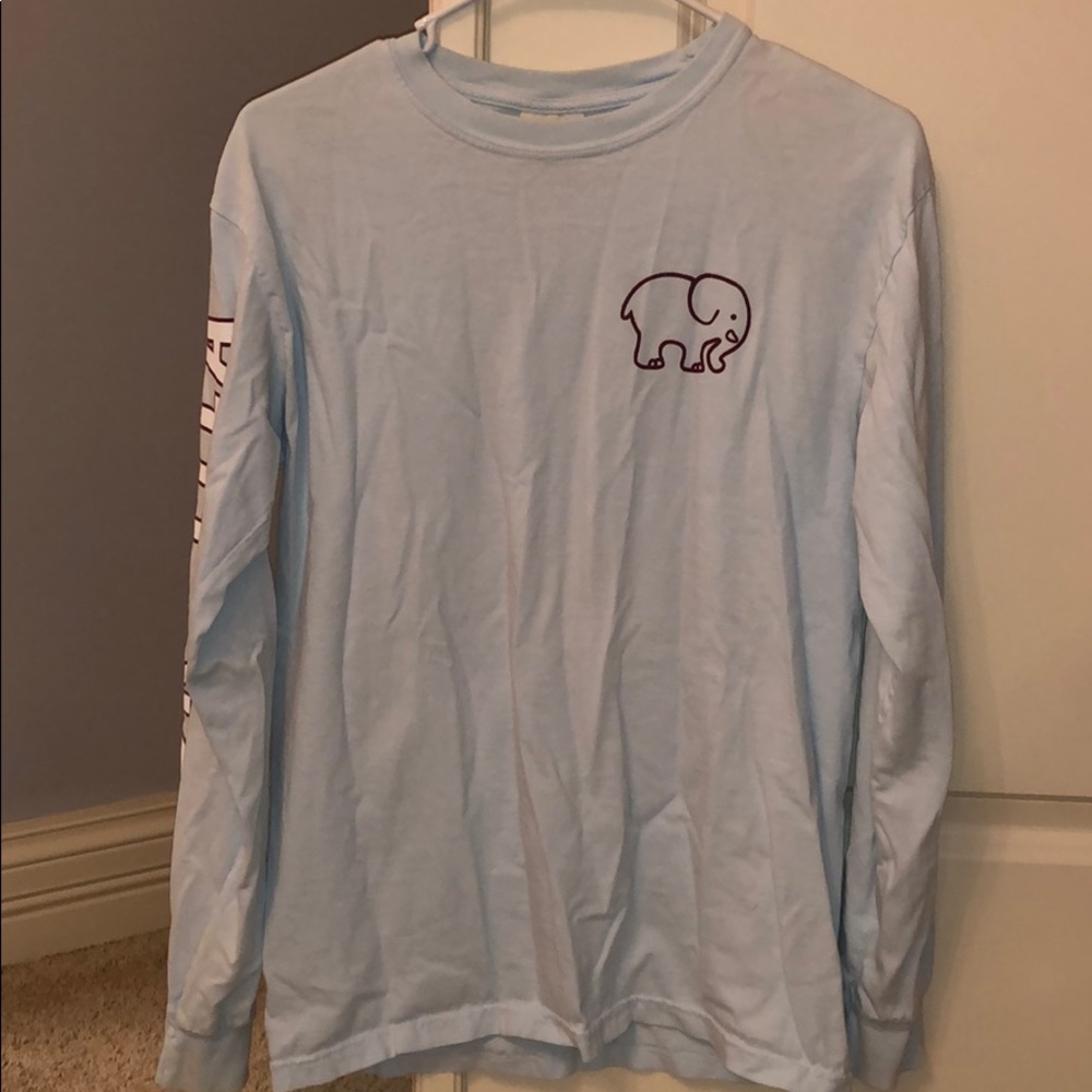 Ivory Ella Small Light Blue Long Sleeve Tee
